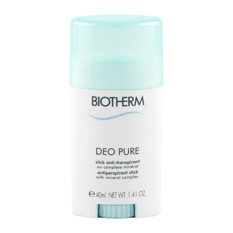 Biotherm  Deo Pure Stick  Dezodorant damski w sztyfcie z kompleksem mineralnym 40 ml