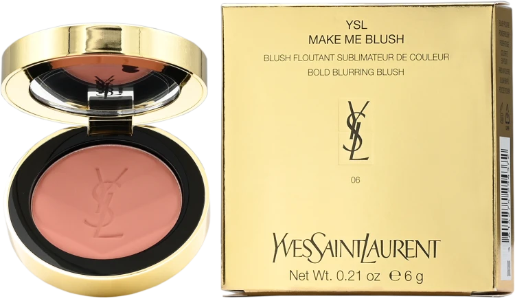 YSL  POWDER MAKE ME BLUSH    Róż 06 ROSE HAZE 6G