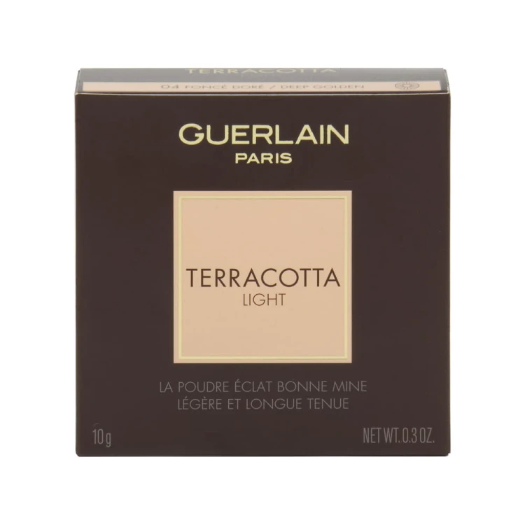 GUERLAIN  Terracotta Light Bronzing 04 Fonce Dore   Puder brązujący 10 g promocja
