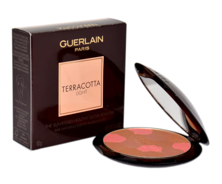 GUERLAIN  Terracotta Light Bronzing 04 Fonce Dore   Puder brązujący 10 g promocja