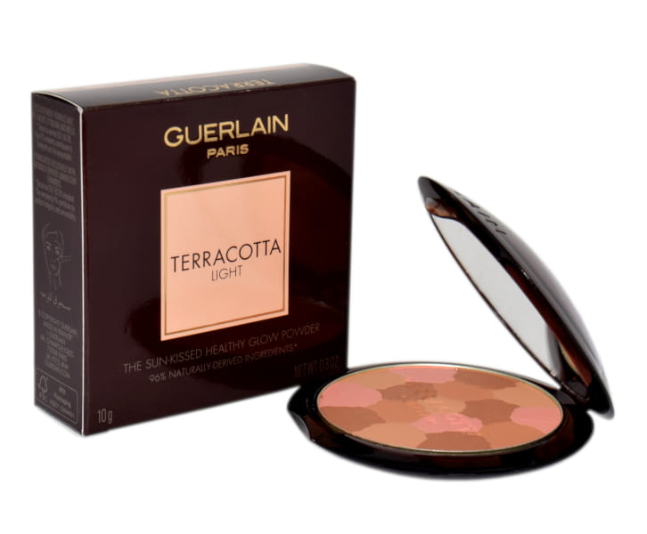 GUERLAIN  Terracotta Light Bronzing 02 Naturel Rose   Puder brązujący 10 g