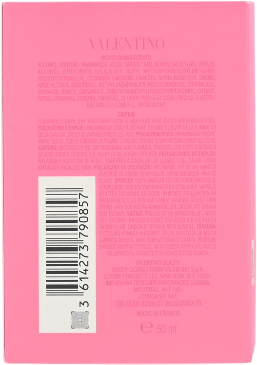 VALENTINO   DONNA BORN IN ROMA INTENSE   Woda perfumowana damska 50ML