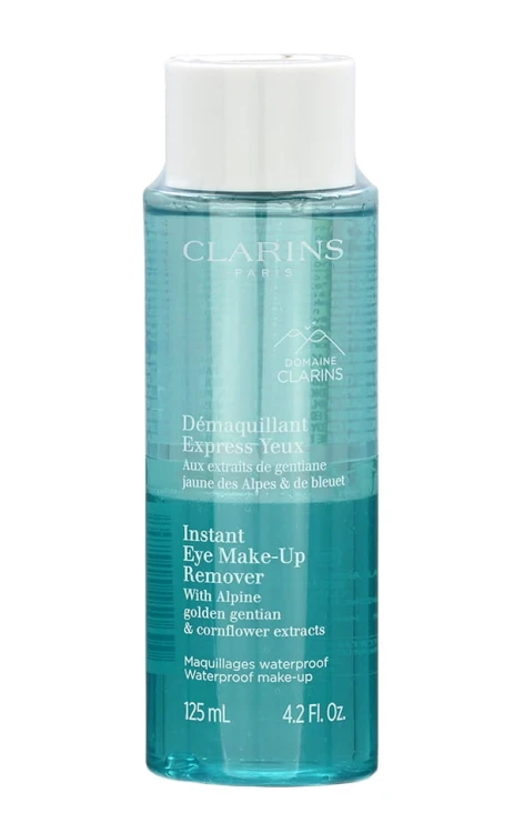 Clarins  Instant Eye Make-Up Remover Waterptoof and Heavy Make-Up  Dwufazowy płyn do demakijażu 125 ml