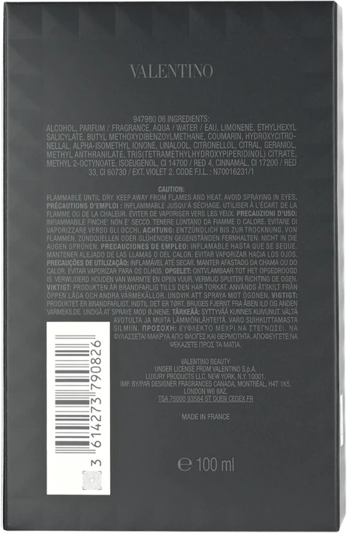 VALENTINOUomo Born In Roma IntenseWoda perfumowana   100ml