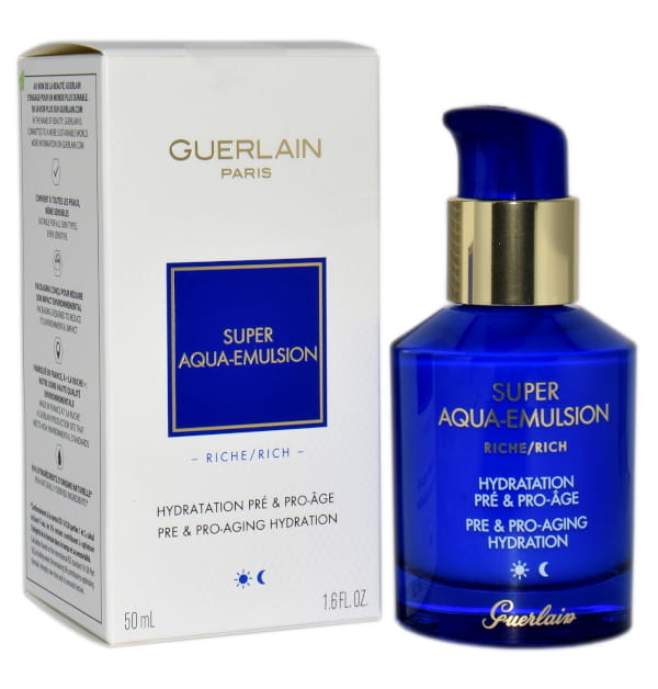 GUERLAIN  Super Aqua Emulsion Rich 50Ml   Nawilżająca emulsja do twarzy 50ML