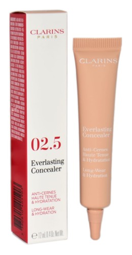 CLARINS Everlasting Concealer 02.5 Medium nawilżający korektor pod oczy 12ml