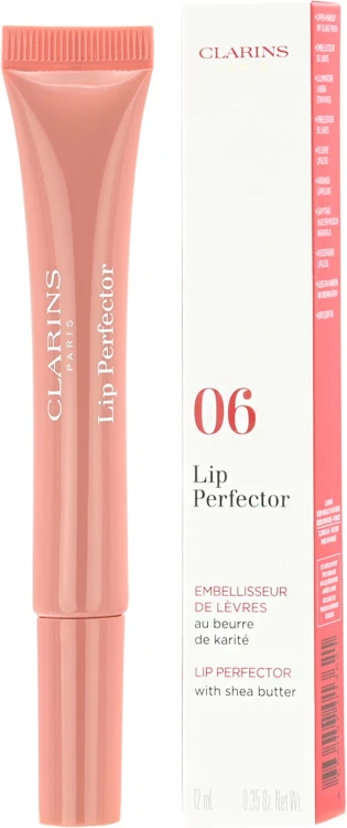 CLARINS Instant Light Natural Lip Perfector 06 Rosewood Shimmerbłyszczyk do ust 12ml