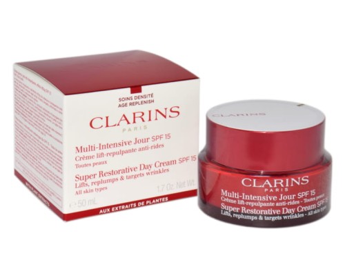 CLARINS  Multi Intensive Day Cream All Skin Types SPF15   Krem do twarzy na dzień 50ML