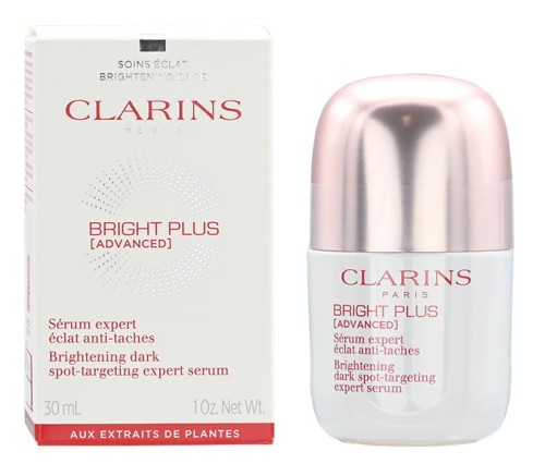 CLARINS BRIGHT PLUS ADVANCED BRIGHTENING DARK SPOT TARGETING EXPERT SERUM 30ML