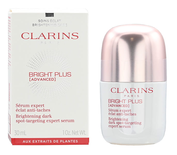 CLARINS BRIGHT PLUS ADVANCED BRIGHTENING DARK SPOT TARGETING EXPERT SERUM 30ML