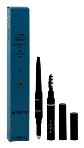 SISLEY  Phyto-Sourcil Design 6 Espresso 2 x 0,2g   Kredka do brwi
