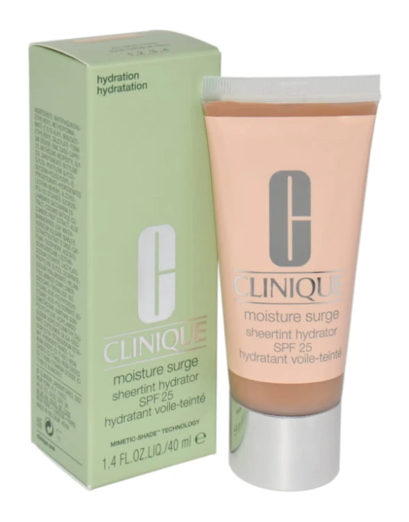 CLIIQUE  Moisture Surge Sheertint Hydrator Broad Spectrum SPF25 Universal Light Medium 3   Krem nawilżająco - koloryzujący 40ML