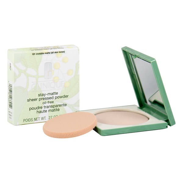Clinique  Stay-Matte Sheer Pressed Powder Oil-Free 101 Invisible Matte  Puder matujący 7,6 g
