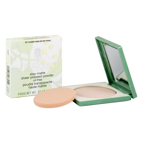 Clinique  Stay-Matte Sheer Pressed Powder Oil-Free 101 Invisible Matte  Puder matujący 7,6 g