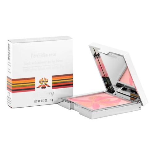 Sisley  L' orchidee Rose Highlighter Blush with White Liliy  Rozświetlający róż 15g  2025 nowa szata kolor opakowania złoty