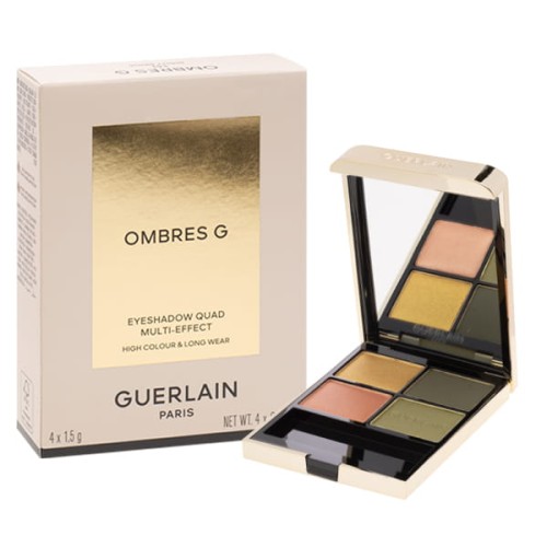 GUERLAIN OMBRES G EYESHADOW PALETTE EMERLAD FEATHER 870  4x1,5g