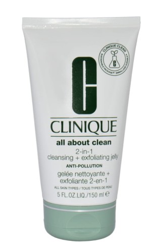 CLINIQUE  2 In 1 Cleansing + Exfoliating Jelly   Żel oczyszczający do twarzy 150 ml