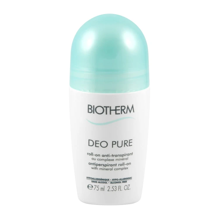 Biotherm  Deo Pure Roll-On Naturalny dezodorant damski w kulce 75 ML