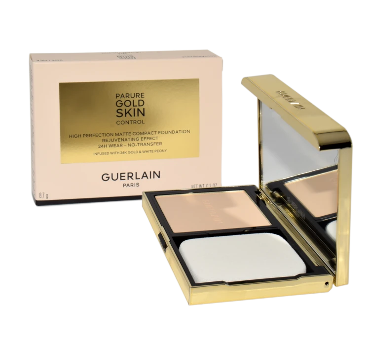 GUERLAIN  Parure Gold Skin Control Compact 0N   Podkład w kompakcie 0N 10g