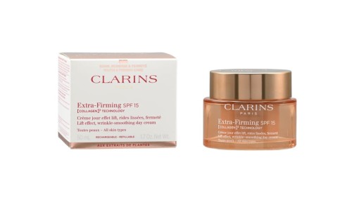 CLARINS Extra Firming Wrinkle Smoothing Day Cream Spf15 Dry Skin Liftingujący krem na dzień 50 ml