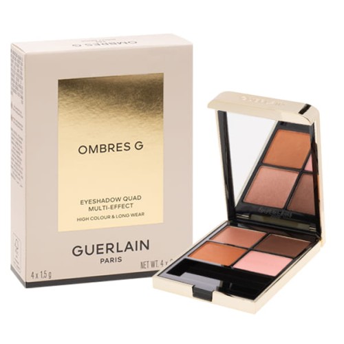 GUERLAIN OMBRES G EYESHADOW PALETTE HONEY AMBER 129  4x1,5g