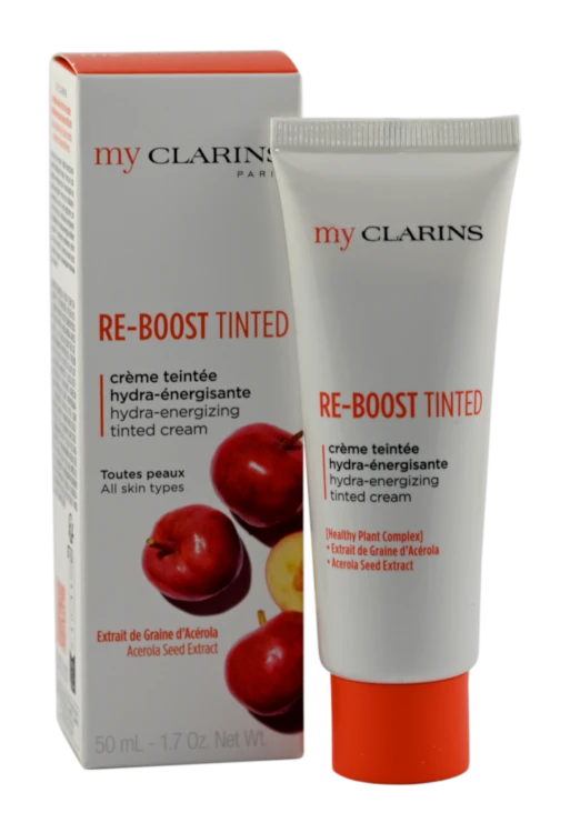 CLARINS  MY CLARINS RE-BOOST RICH HYDRA-ENERGIZING TINTED CREAM   Nawilżający krem tonizujący 50ML