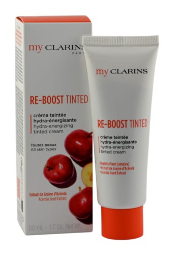 CLARINS  MY CLARINS RE-BOOST RICH HYDRA-ENERGIZING TINTED CREAM   Nawilżający krem tonizujący 50ML
