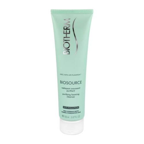 Biotherm  Biosource Hydra-Mineral Cleanser Toning Mousse  Łagodząca pianka do mycia twarzy dla cery normalnej i mieszanej 150 ml