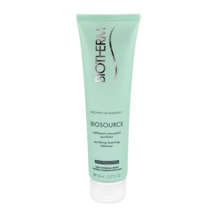 Biotherm  Biosource Hydra-Mineral Cleanser Toning Mousse  Łagodząca pianka do mycia twarzy dla cery normalnej i mieszanej 150 ml
