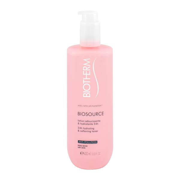 Biotherm  Biosource 24h Hydrating and Softening Toner  Nawilżająco-wygładzający tonik do skóry suchej 400 ml