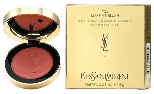 YSL POWDER MAKE ME BLUSH Róż 37 PEACHY NUDE 5G