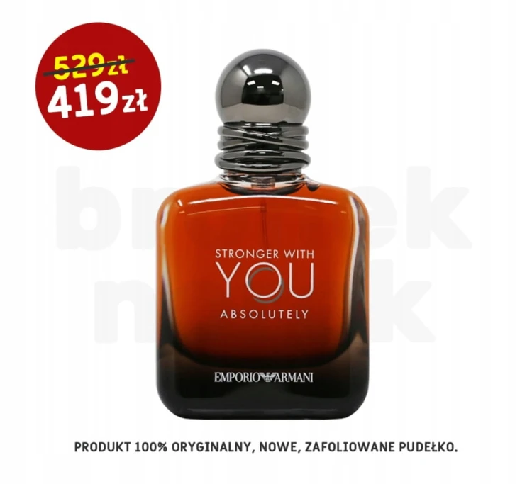 Armani Emporio Stronger With You Absolutely woda perfumowana 100 ml
