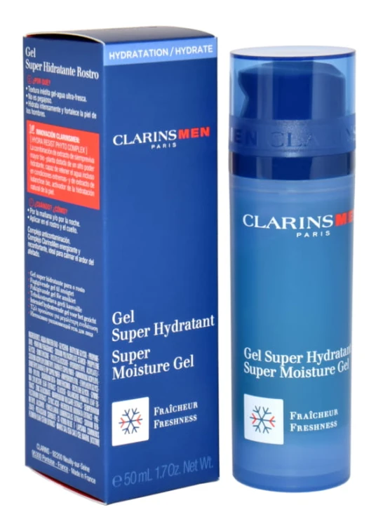 CLARINS Men Gel Super Hydratant Pielęgnacja do twarzy dla mężczyzn 50ML