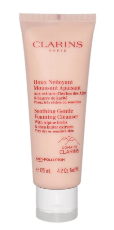 CLARINS Soothing Gentle Foaming Cleanser Pianka łagodząco - oczyszczająca do twarzy 125ML