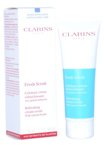 CLARINS FRESH SCRUB REFRESHING CREAM Kremowy peeling do twarzy 50ml