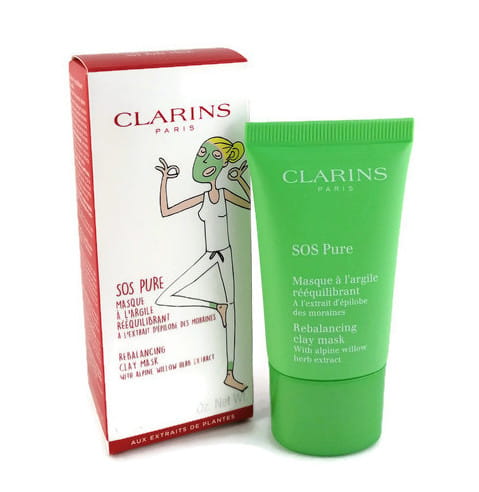 CLARINS SOS Pure Mask Maseczka oczyszczająca do twarzy 15ml