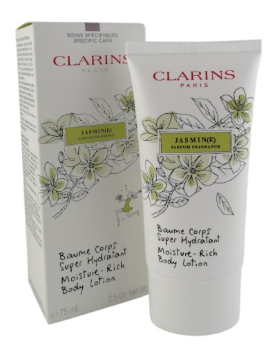 CLARINS MOISTURE RICH BODY LOTION JASMIN Balsam do ciała 75ml