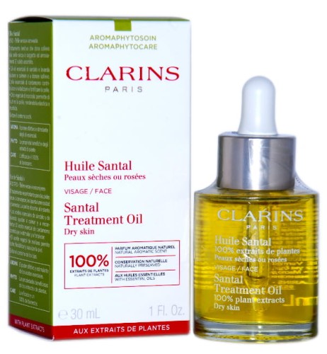 CLARINS FACE TREATMENT OIL SANTAL DRY SKIN Pielęgnacyjny olejek do twarzy 30ml