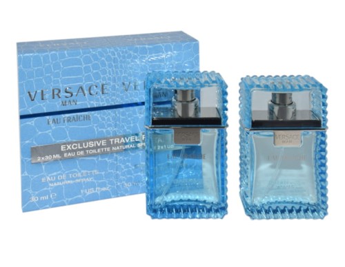 VERSACE Set(Eau Fraiche Edt 2x30 ml) Woda toaletowa męska 2x30 ml