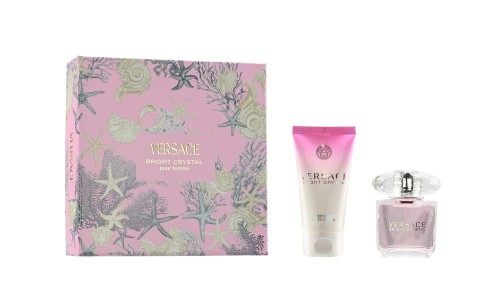 VERSACE SET (BRIGHT CRYSTAL EDT/S 30ML + BODY LOTION 50ML) Zestaw z wodą toaletową