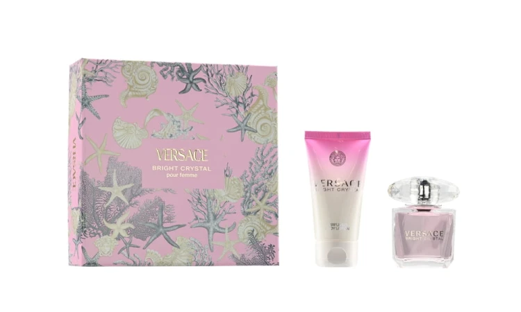 VERSACE SET (BRIGHT CRYSTAL EDT/S 30ML + BODY LOTION 50ML) Zestaw z wodą toaletową