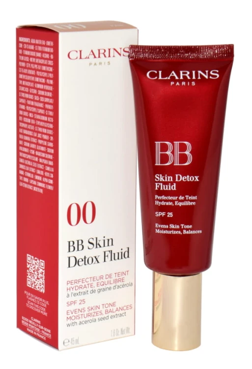 CLARINS BB Skin Detox Fluid 00 Fair Krem BB Do twarzy 45ML