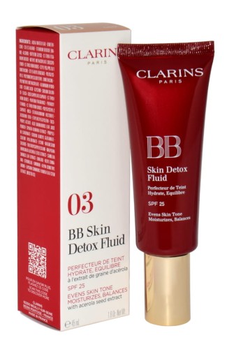 CLARINS BB Skin Detox Fluid 03 Dark Krem BB do twarzy 45ML