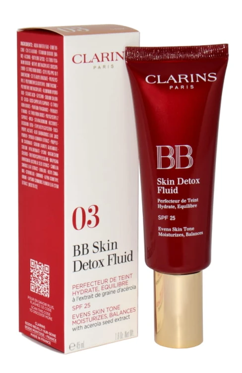 CLARINS BB Skin Detox Fluid 03 Dark Krem BB do twarzy 45ML