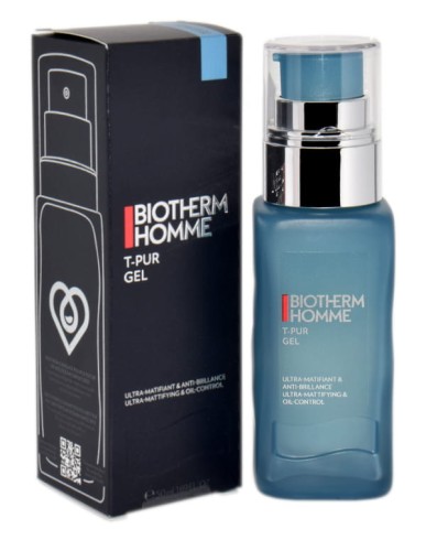 BIOTHERM  Homme T-Pur Gel Ultra Mattifying & Oil Control   Żel do twarzy dla mężczyzn 50 ml