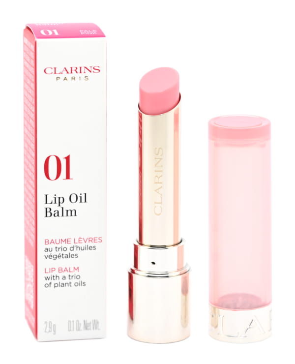 CLARINS LIP OIL BALM Olejek do ust 01 TRANSPARENT PINK 3ML