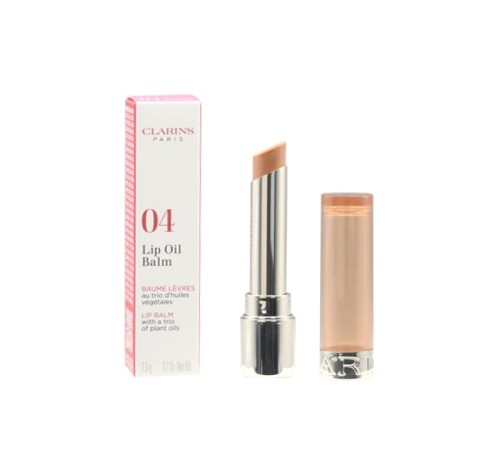 CLARINS LIP OIL BALM Pomadka do ust 04 NUDE BROWN / ALMOND 3ML