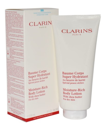CLARINS Moisture Rich Body Lotion With Shea Butter Dry Skin Intensywnie nawilżający balsam do ciała 200ML