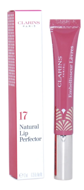 CLARINS Natural Lip Perfector 17 Intense Maple Odżywczy błyszczyk rozświetlający 12 ml