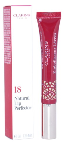 CLARINS Natural Lip Perfector 18 INTENSE GARNET odżywczy błyszczyk rozświetlający